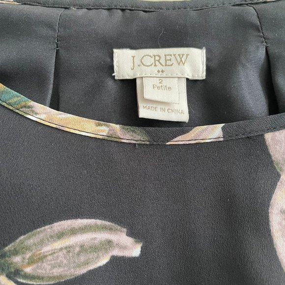 Tulip-Hem J.Crew Dress - Size 2P - Picture 2 of 6